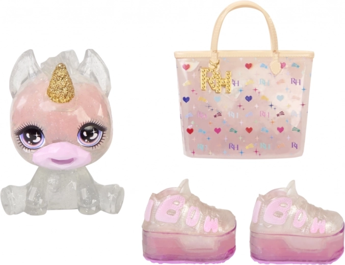 Adorable mascota unicornio