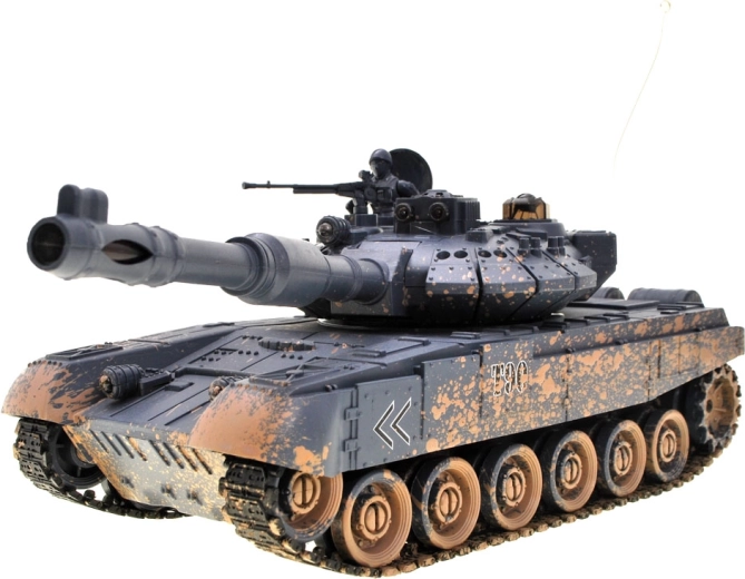 Torreta giratoria y disparo con rango de 360°