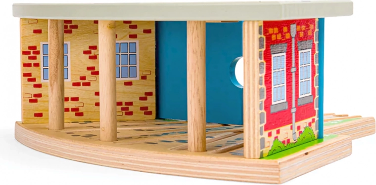 Estructura de madera resistente