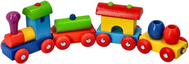 Diseño de madera colorido