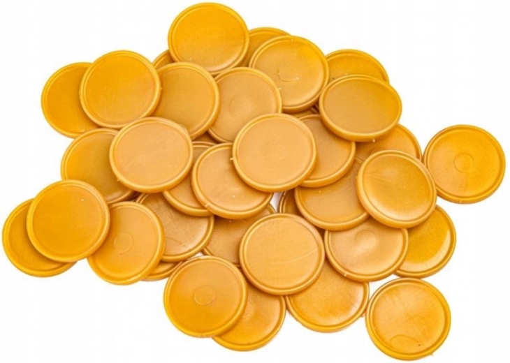 36 monedas para muchas rondas de juego