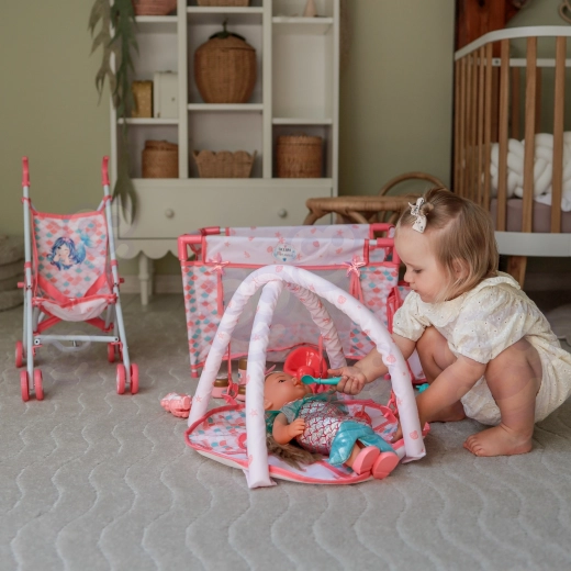 Accesorios textiles suaves y alfombrilla de juego