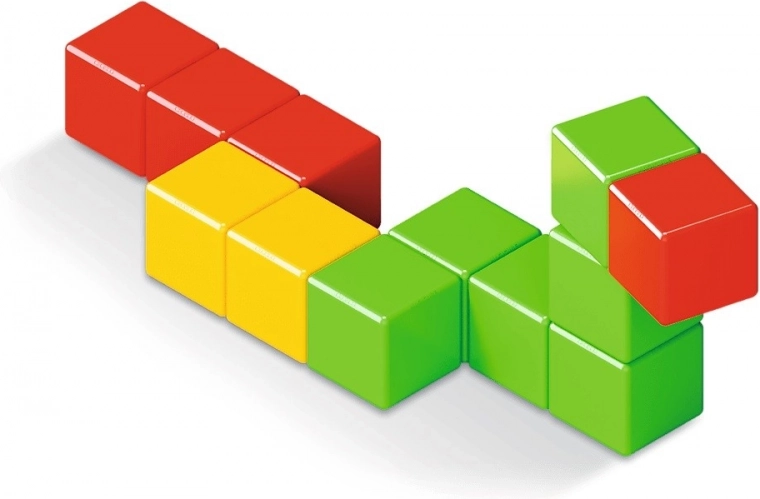 Imanes en todos los lados para una construcción sencilla