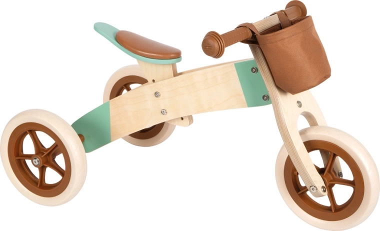 2 en 1: del triciclo a la bicicleta de equilibrio