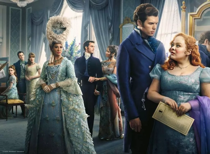 Motivo con licencia de Bridgerton