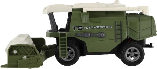 Cosechadora realista con barra de corte desmontable