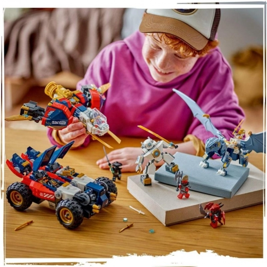 Juego lleno de acción con 6 minifiguras