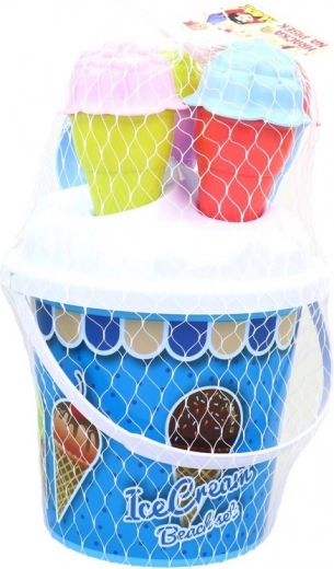 Cucuruchos de helado de colores
