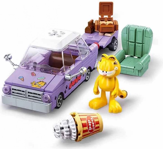 Minifigura de GARFIELD y divertidos accesorios