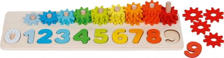 Familiarización con los números 0–9 y los colores