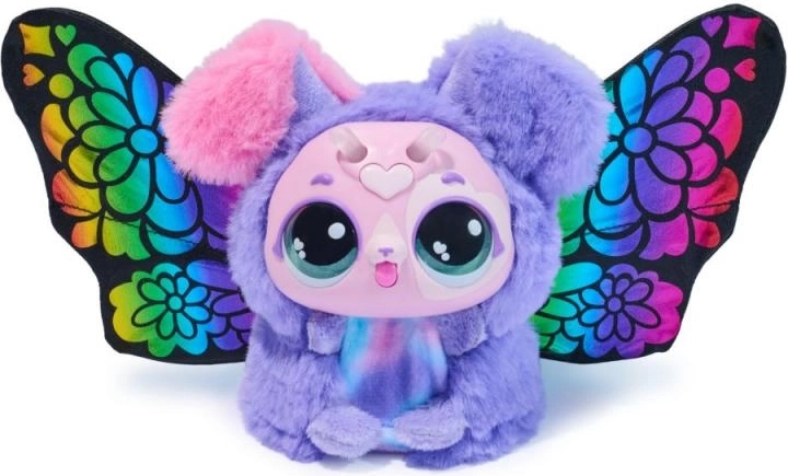 Transformación en mariposa colorida