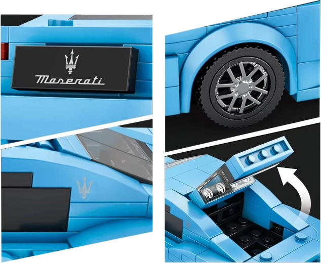 Detalles con licencia MASERATI