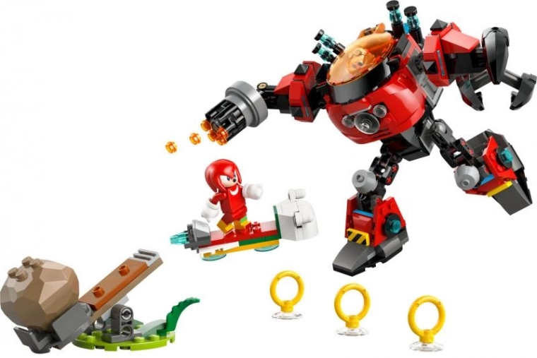Mech articulado con fuego giratorio