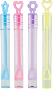 Burbujas de colores vivos