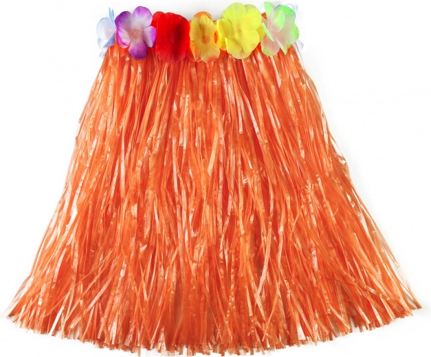 Cómoda cintura elástica con flores