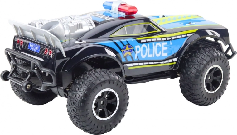 Luces y sonidos policiales