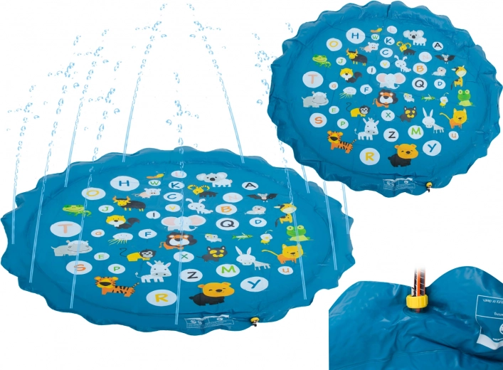 Diversión acuática instantánea en el jardín