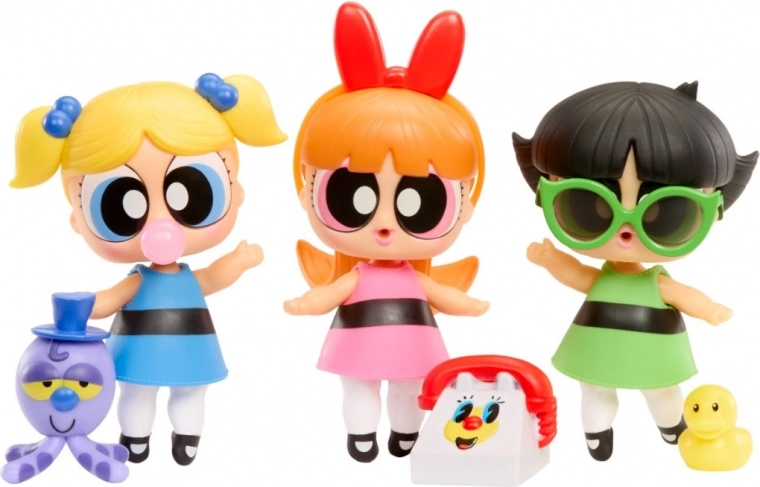 Figuras inspiradas en Blossom, Bubbles y Buttercup