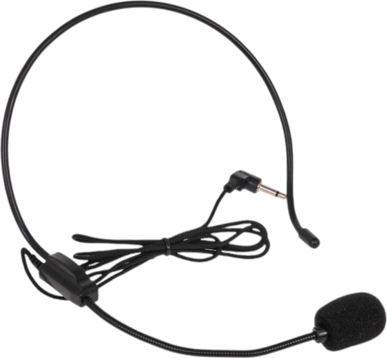 Micrófono de diadema incluido