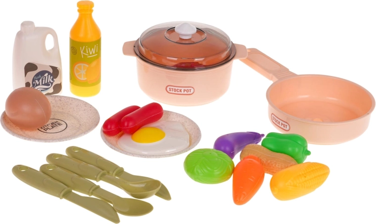 Amplios accesorios para un juego creativo