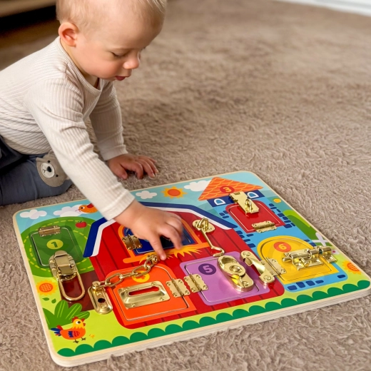 Construcción de madera resistente y pinturas seguras