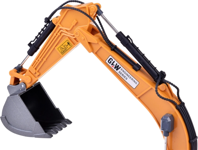 Brazo funcional de la excavadora