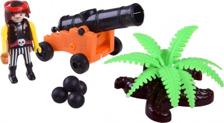 Cañón lanzador y abundantes accesorios