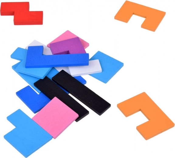 Construcciones de colores y tareas lógicas