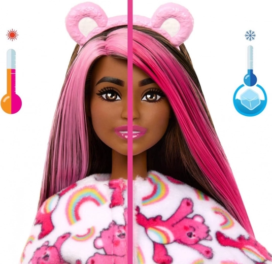 Efecto interactivo de cambio de color del pelo