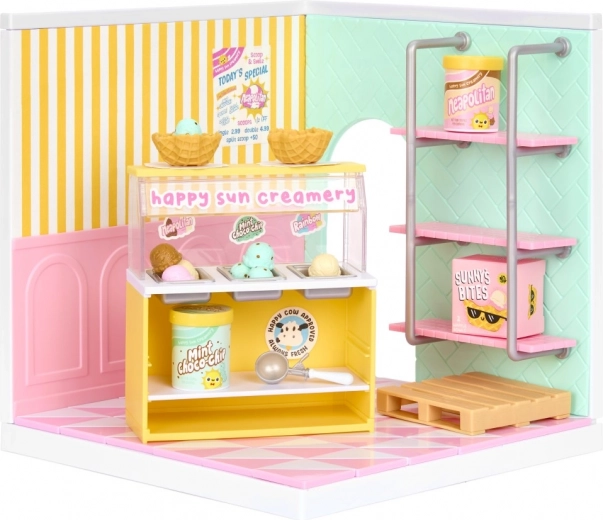 Heladería llena de detalles dulces