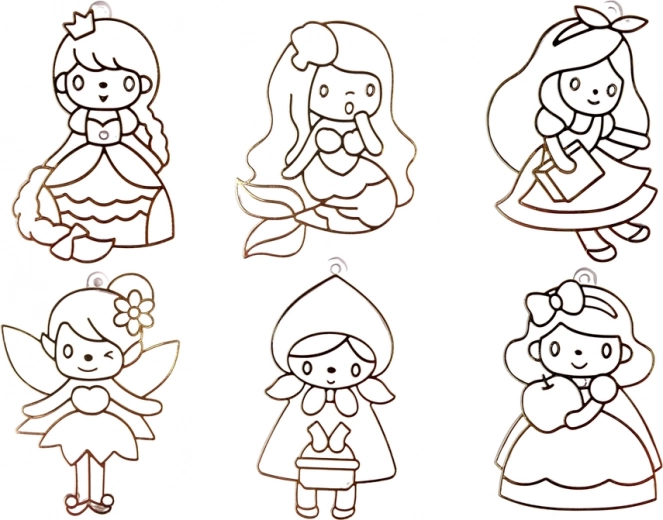 Creatividad mágica de princesas