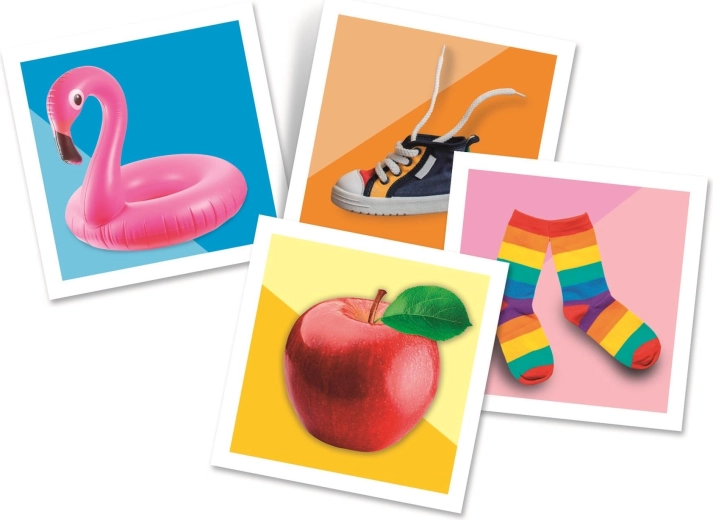 Ilustraciones coloridas que entretienen a los niños