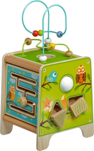 Encajes, laberintos y elementos giratorios