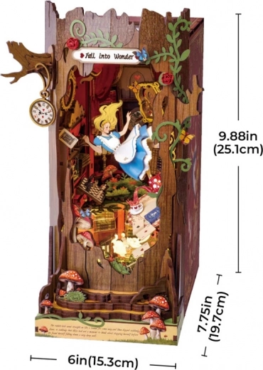 Decoración única para amantes de los libros