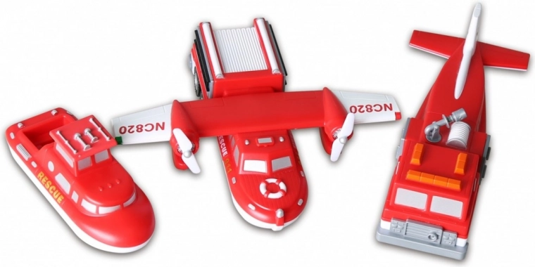 Sistema magnético con clic para construcción fácil