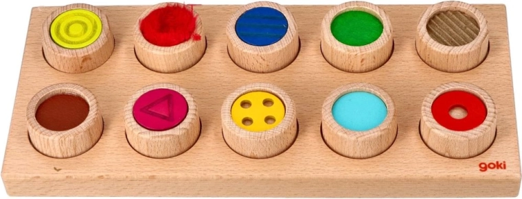 Texturas variadas para la exploración sensorial