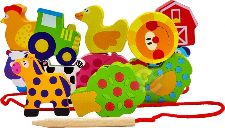 Entrenamiento de motricidad fina al enhebrar