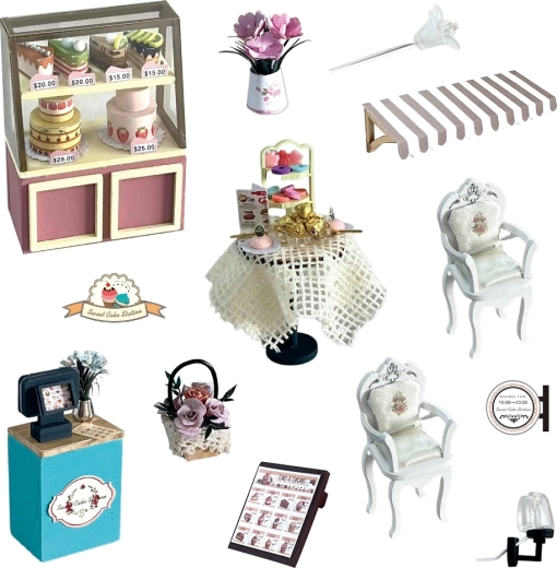 Ideal para casas de muñecas y vitrinas