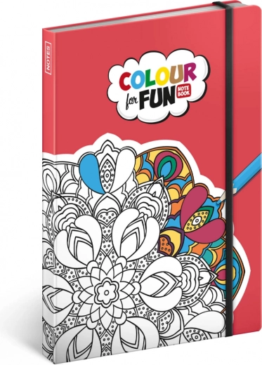 Cubierta creativa para colorear