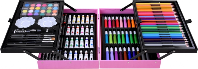 Amplia gama de materiales artísticos