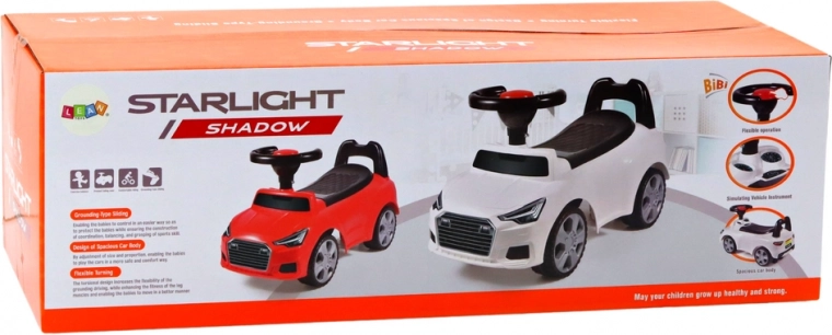 Volante interactivo con claxon y caja de almacenamiento
