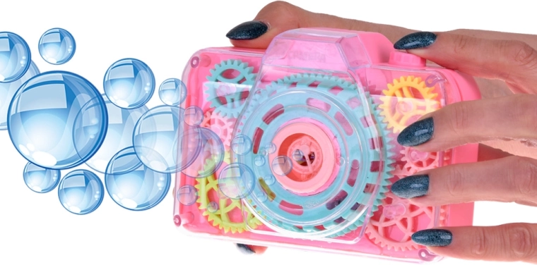 Burbujas mágicas al presionar