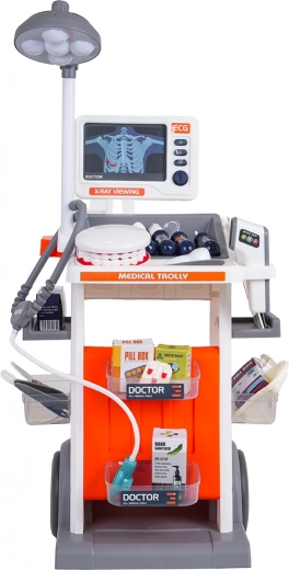 Carrito móvil con organización inteligente