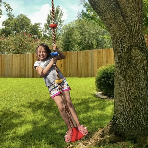 2 en 1 Columpio y cuerda de escalada