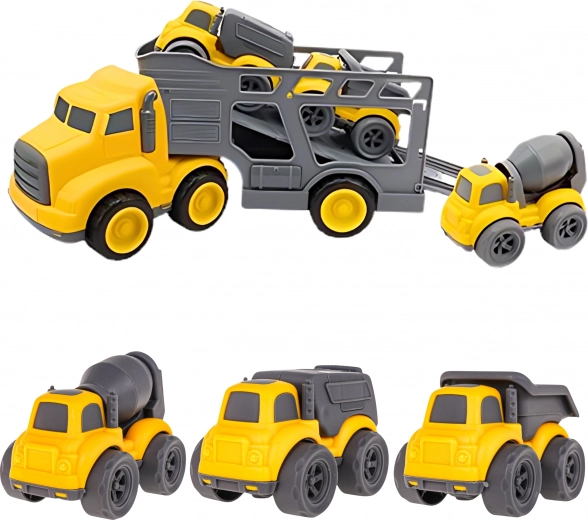 Camión remolque con plataforma desmontable