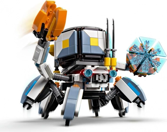 Shell-Walker con escudo de energía y cápsula desmontable