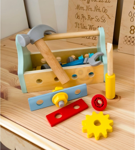 Juego de 18 piezas para pequeños manitas