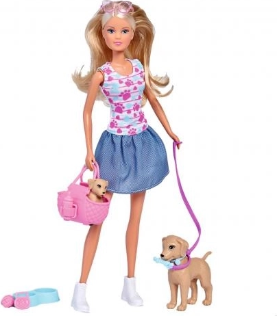 Muñeca con estilo con accesorios de moda
