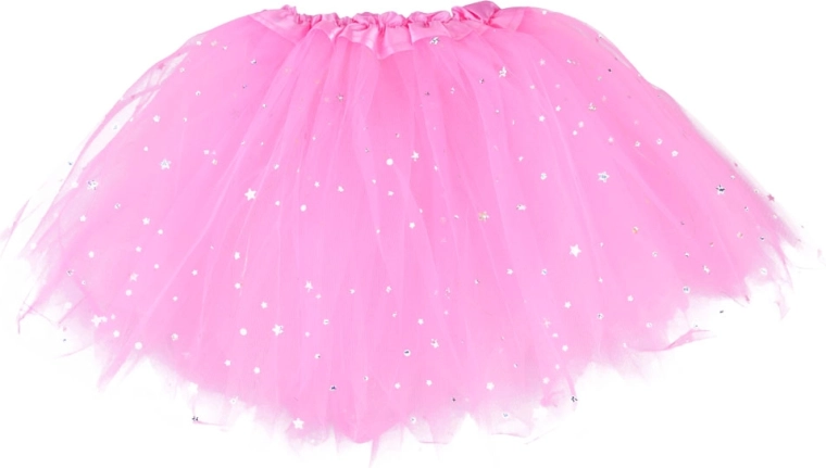 Falda tutú ligera con cintura elástica