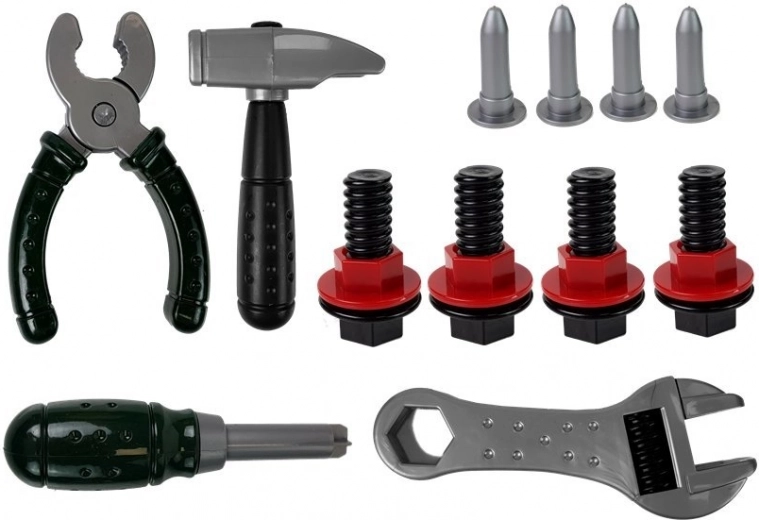 Set completo de herramientas para un juego creativo
